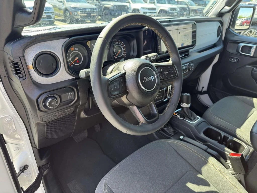 Used 2024 White Jeep Sport S image 2