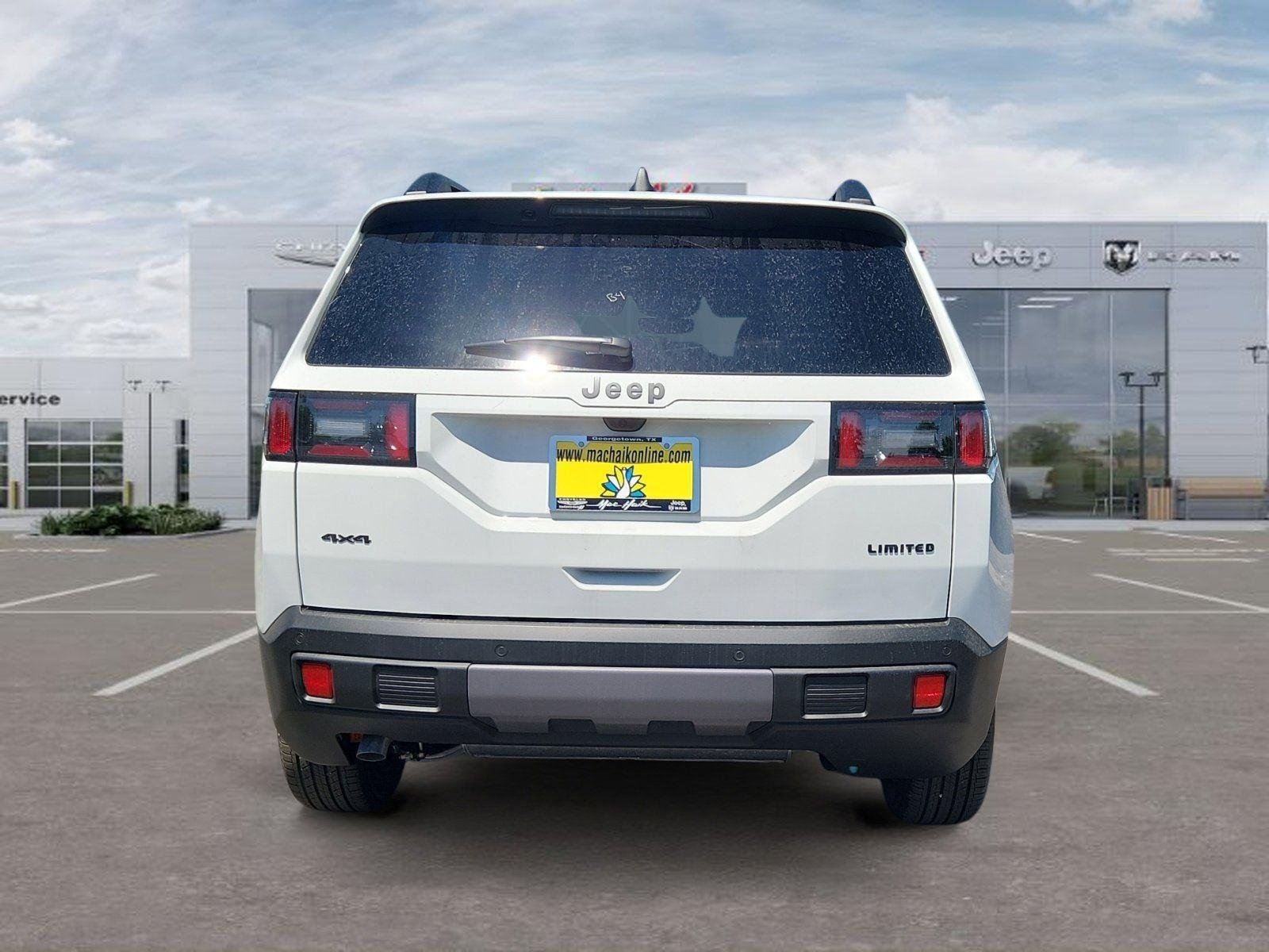 New 2026 Bright White Clear-Coat Exterior Paint Jeep Limited image 4