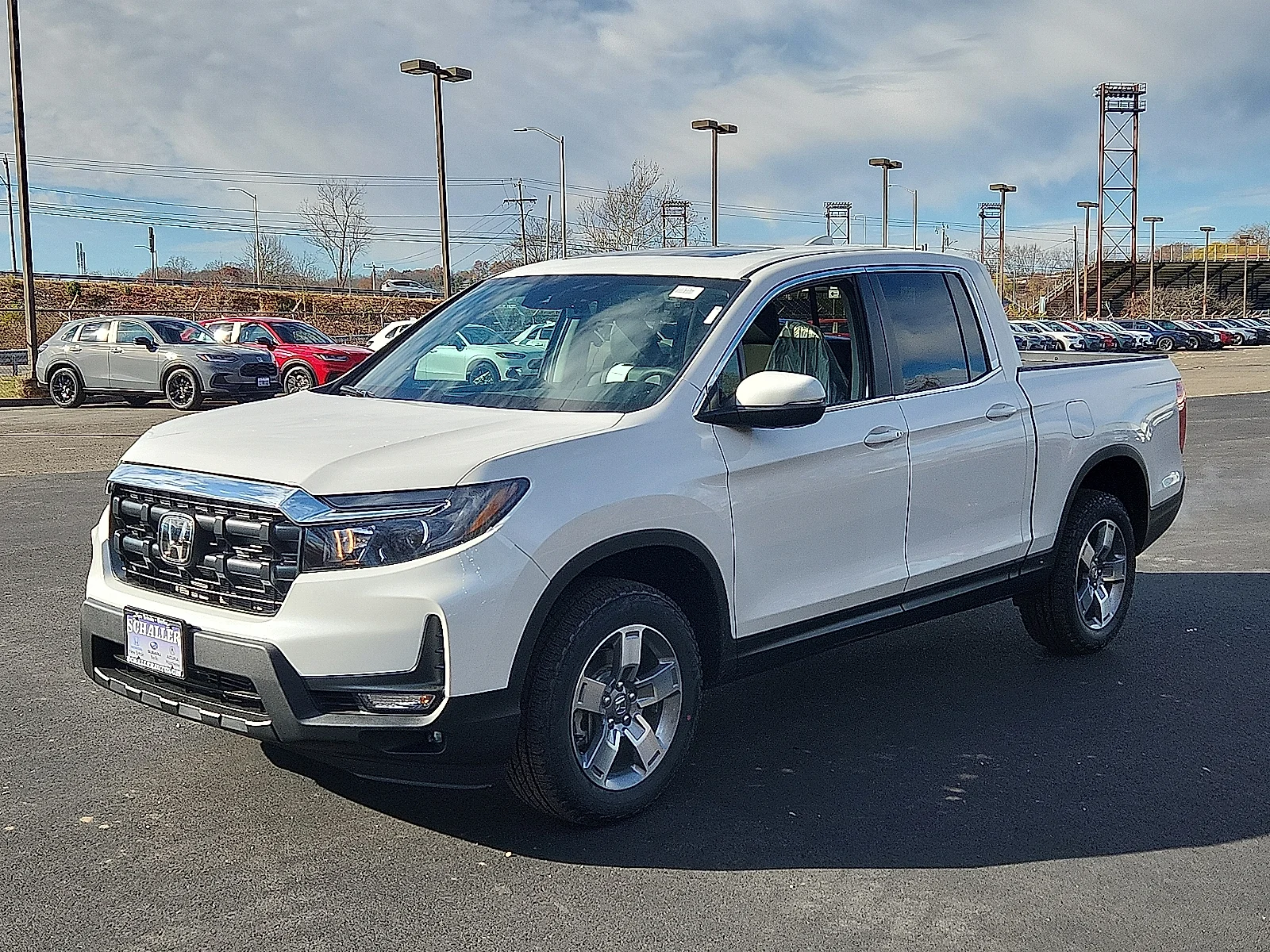 New 2026 Platinum White Pearl Honda RTL image 2