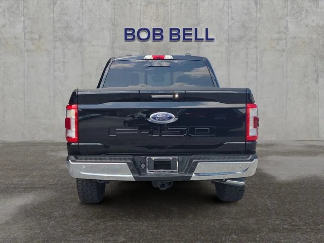 Certified Used 2021 Black Metallic Ford Lariat image 4