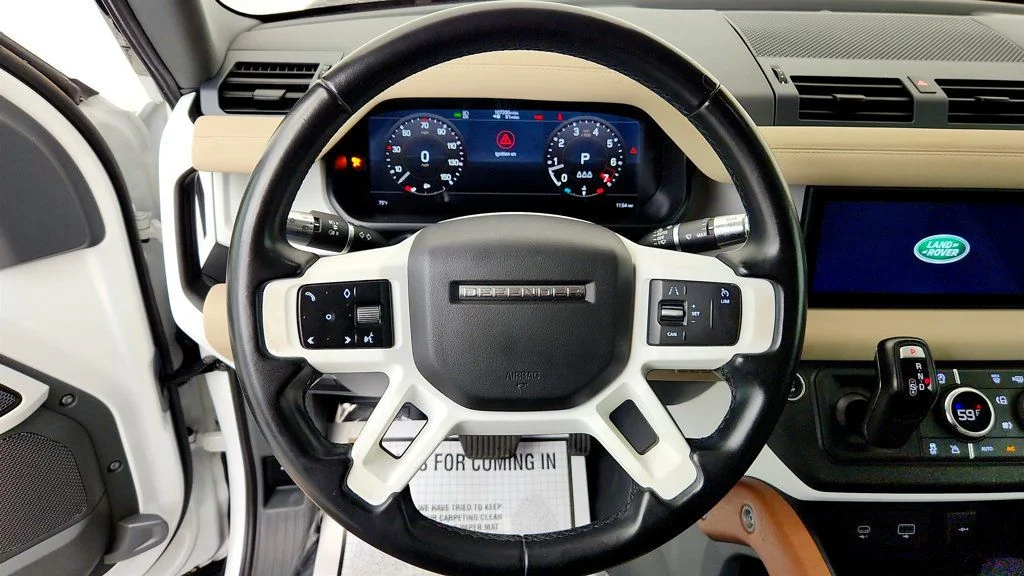 Used 2021 Fuji White Land Rover 90 S AWD w/ Premium LED Lights & Meridian Audio image 13