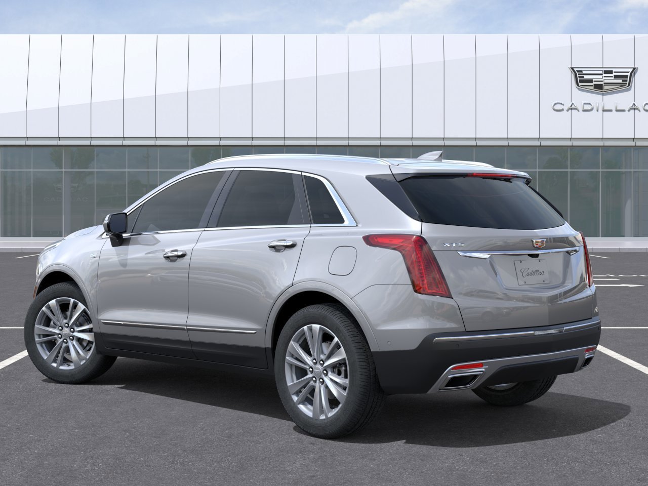 New 2025 Argent Silver Metallic Cadillac Premium Luxury image 3