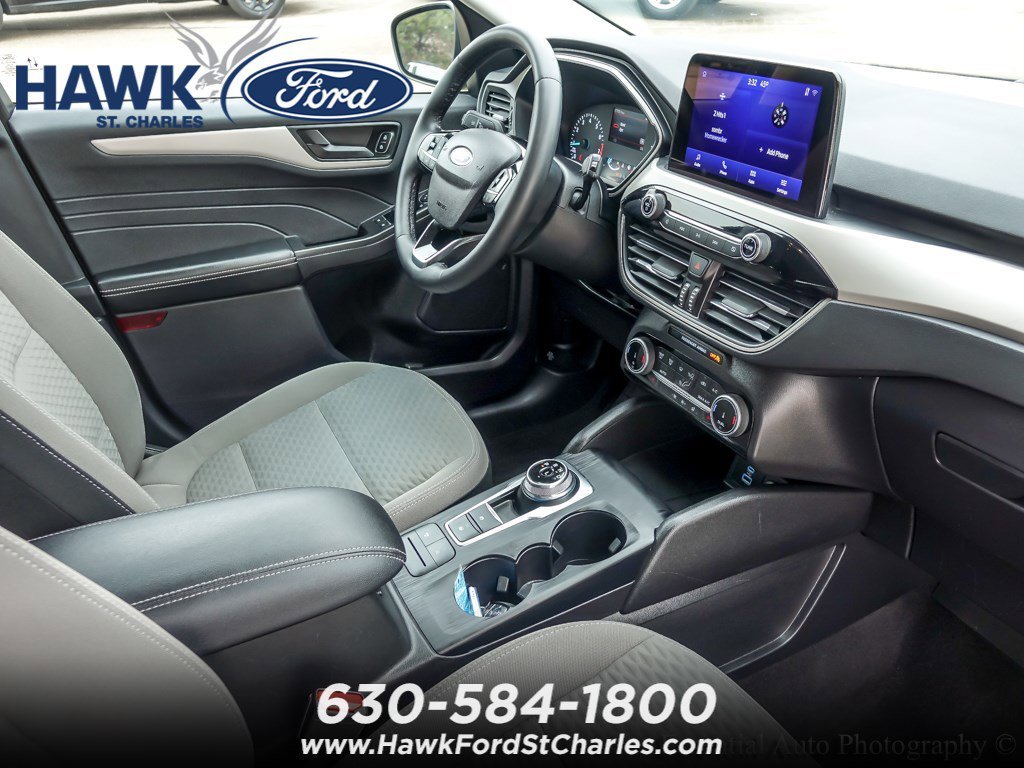 Certified Used 2022 Blue Metallic Ford SE image 27