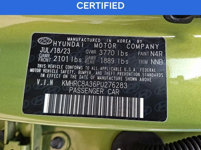 Used 2023 Green Hyundai SEL image 27