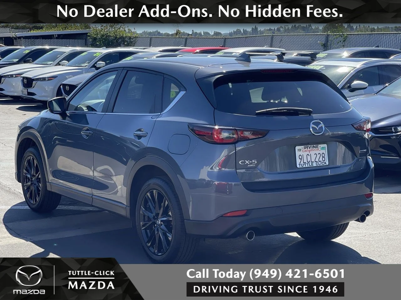 Used 2024 Polymetal Gray Metallic Mazda 2.5 S Carbon Edition image 13