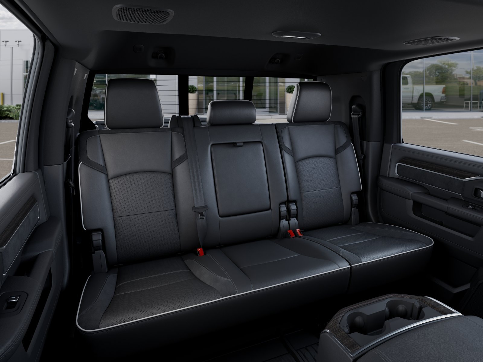 New 2026 Granite Crystal Metallic Clear-Coat Exterior Paint RAM Laramie image 54