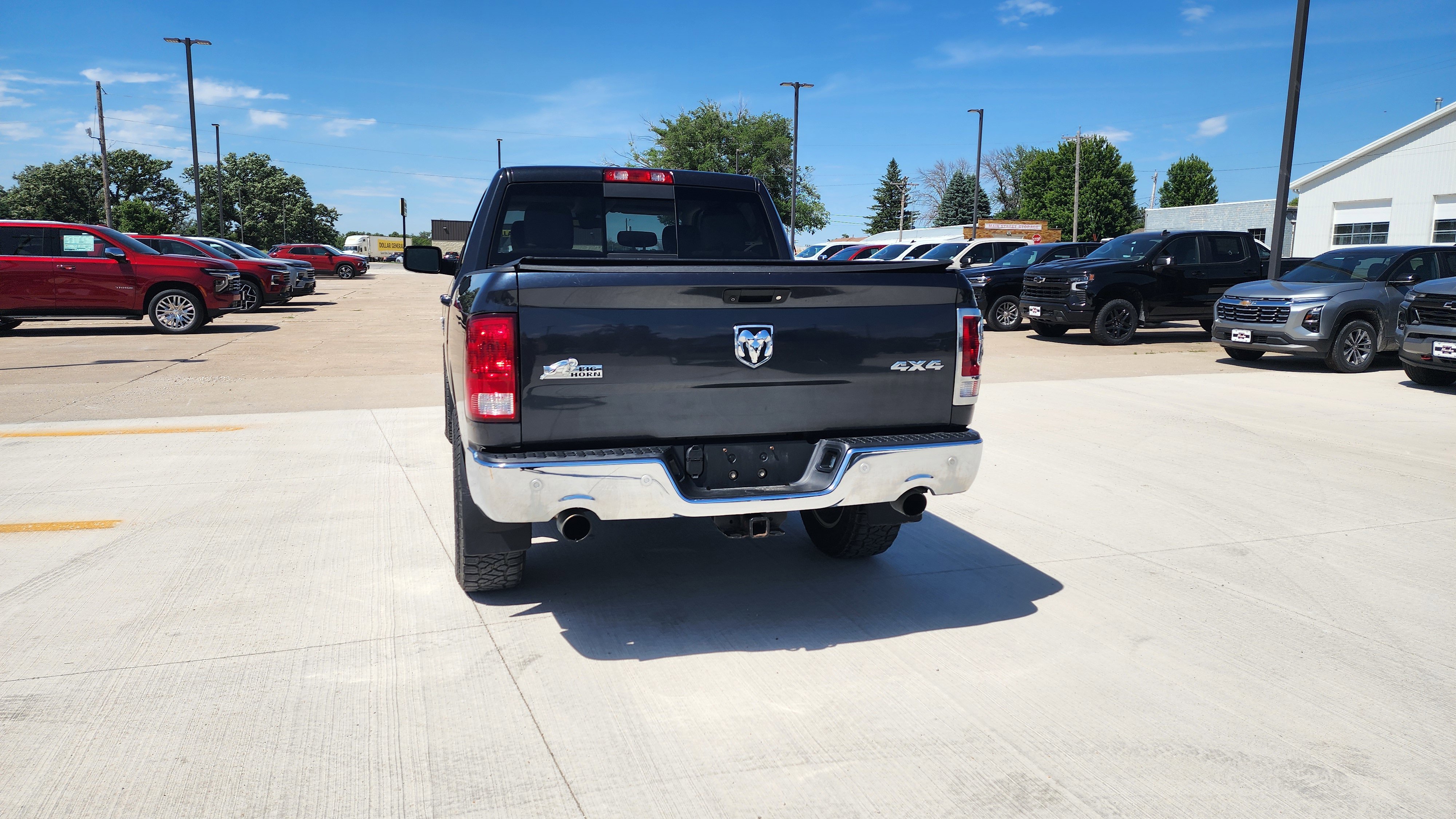 Used 2017 Maximum Steel Metallic Clearcoat Ram Big Horn image 6