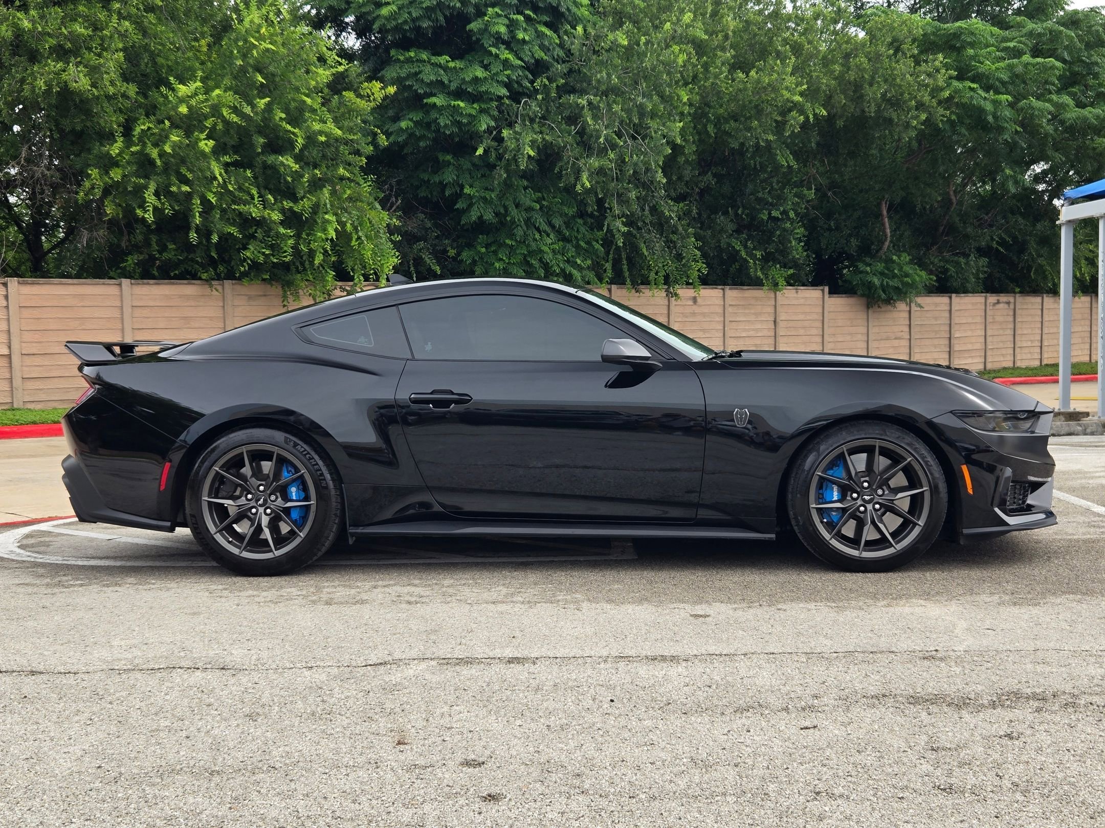 Used 2024 Black Ford Dark Horse image 2
