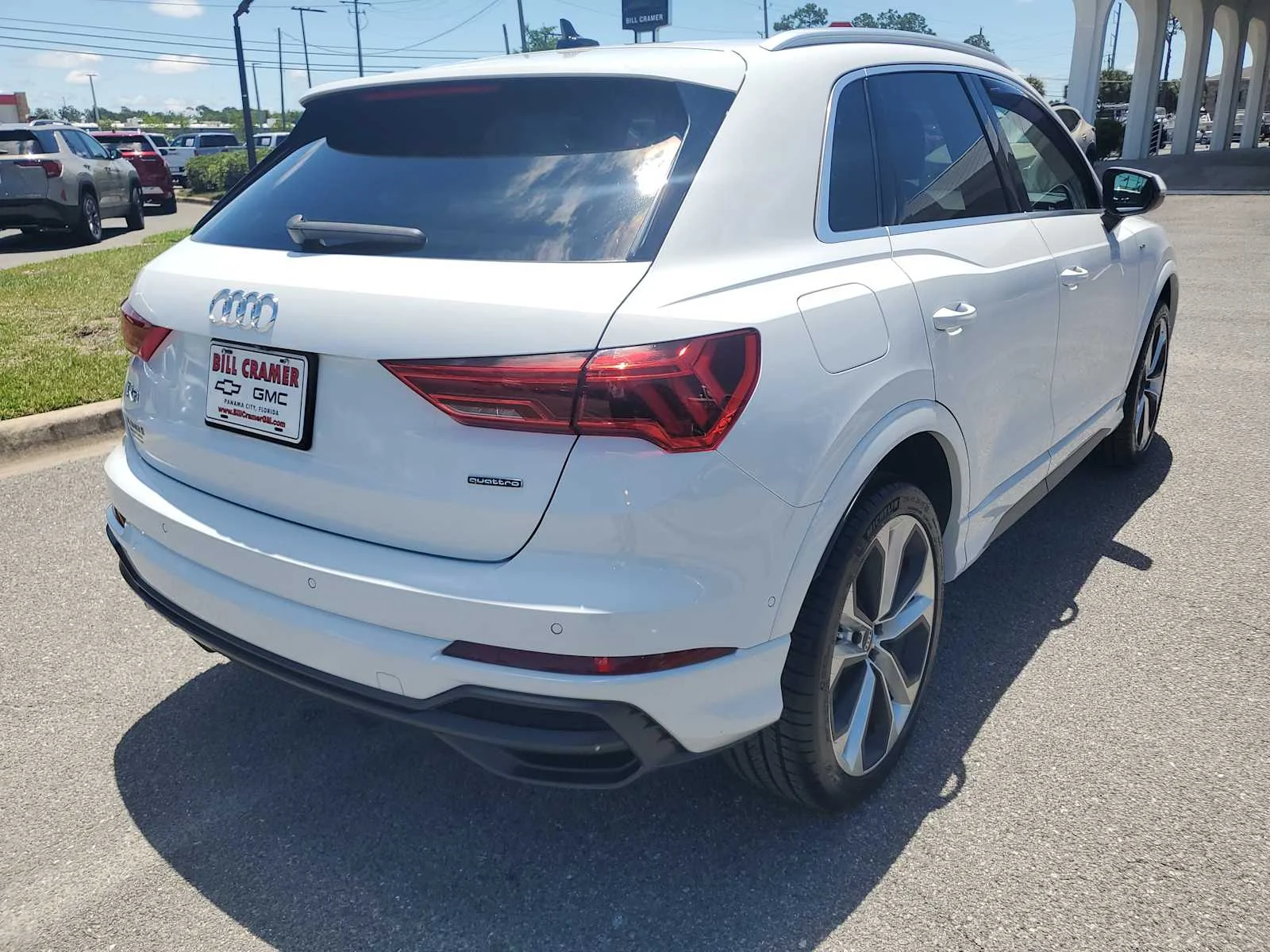 Used 2021 Ibis White White Audi S line Premium Plus image 6