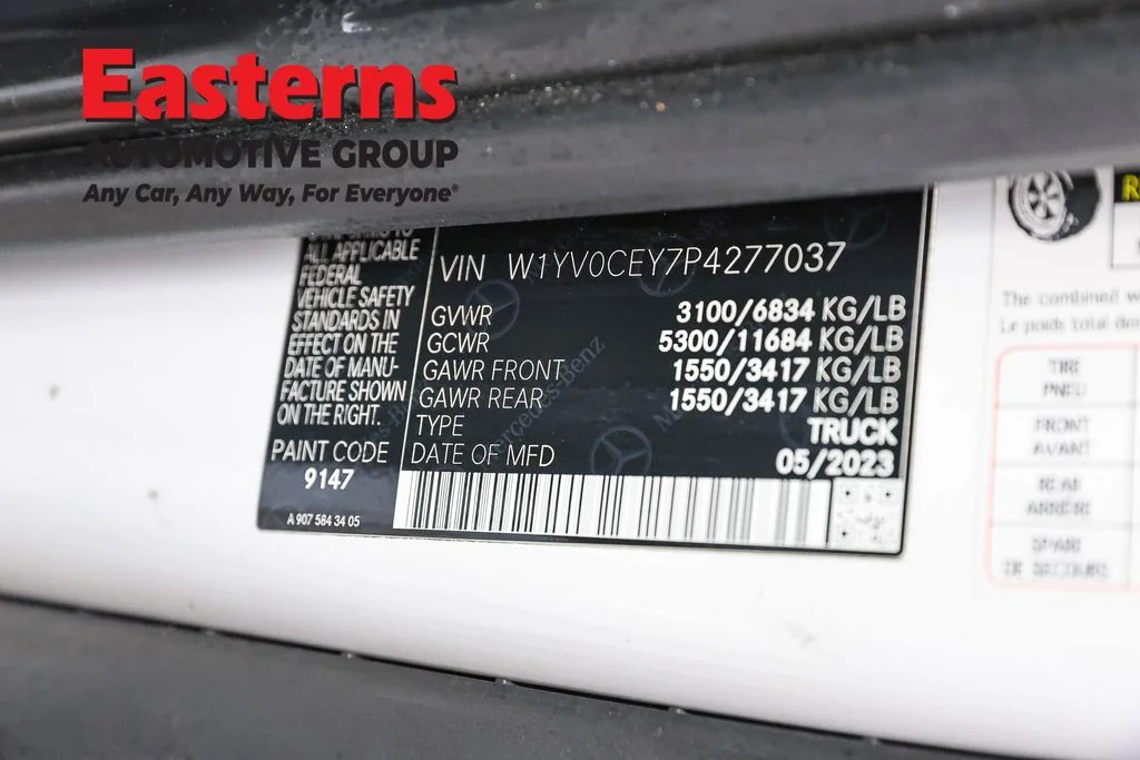 Used 2023 White Mercedes-Benz Cargo image 32
