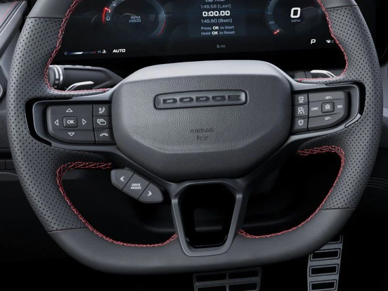 New 2026 Diamond Black Crystal Pearlcoat Dodge Scat Pack Plus image 20