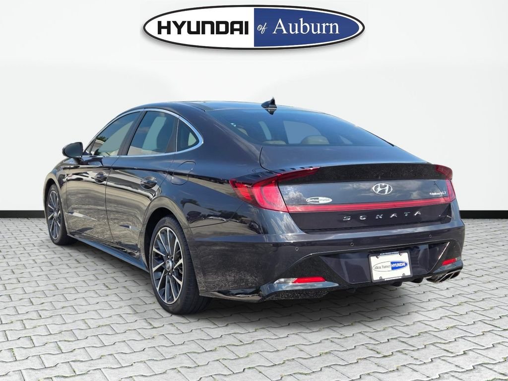 Used 2023 Blue Hyundai Limited image 8
