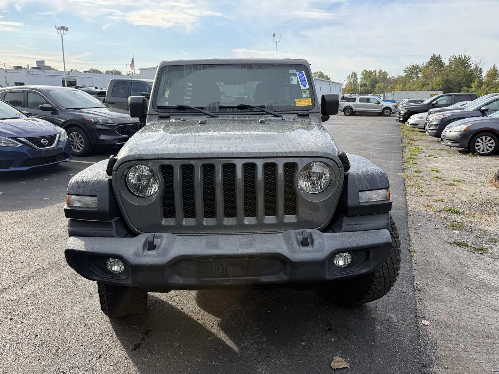 Used 2020 Sting-Gray Clearcoat Jeep Sport S image 4