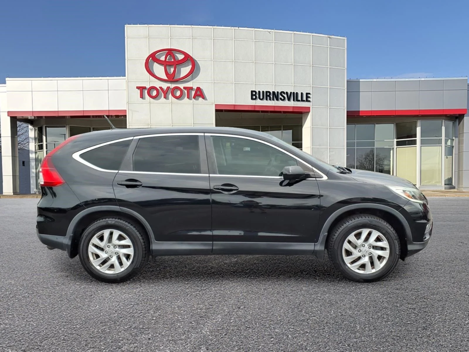 Used 2015 Honda CR-V EX with VIN 2HKRM4H5XFH608378 for sale in Burnsville, Minnesota