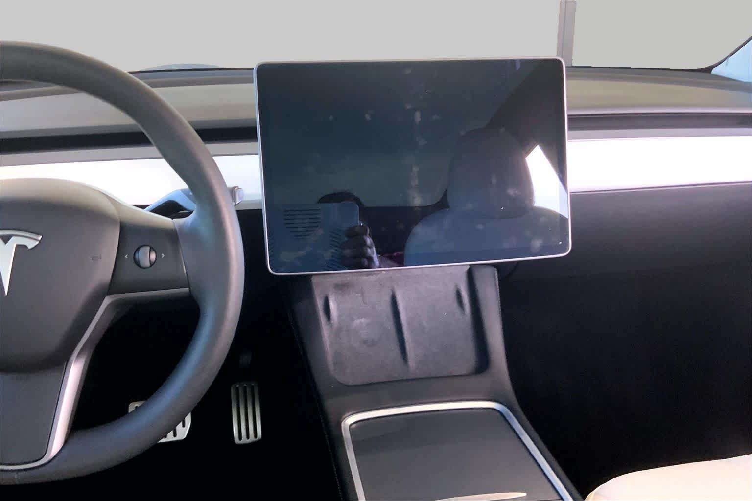 Used 2021 Solid Black Tesla Performance image 6
