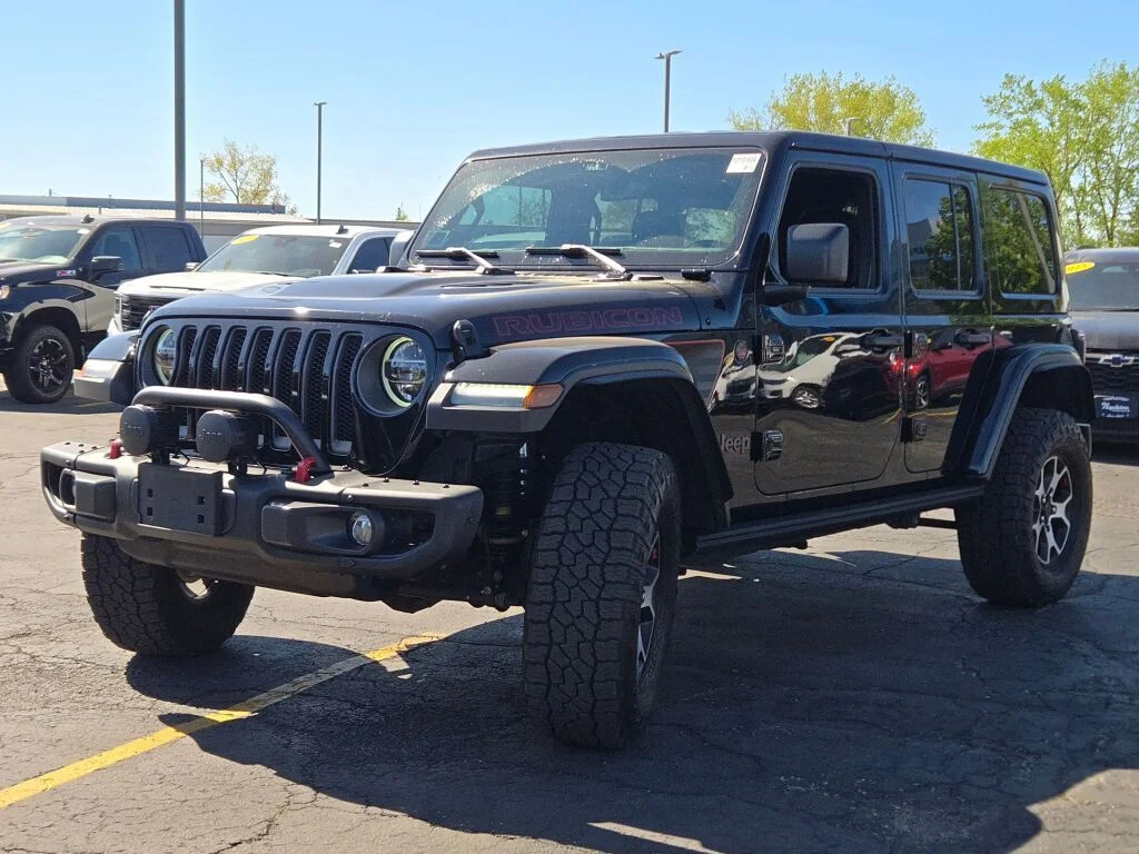 Used 2020 Black Jeep Unlimited Rubicon image 5