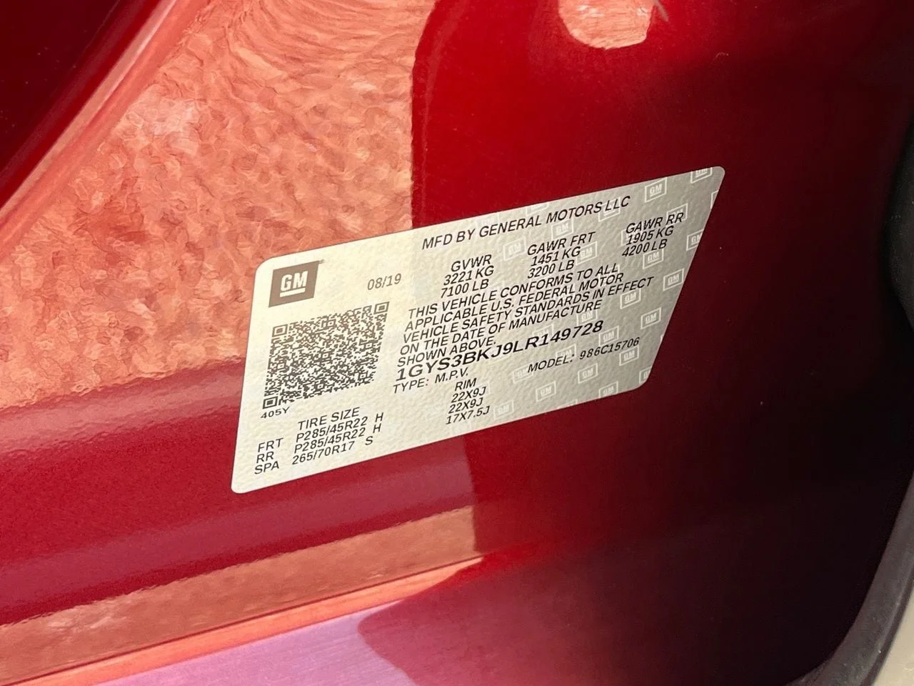Used 2020 Red Passion Tintcoat Cadillac Luxury image 31