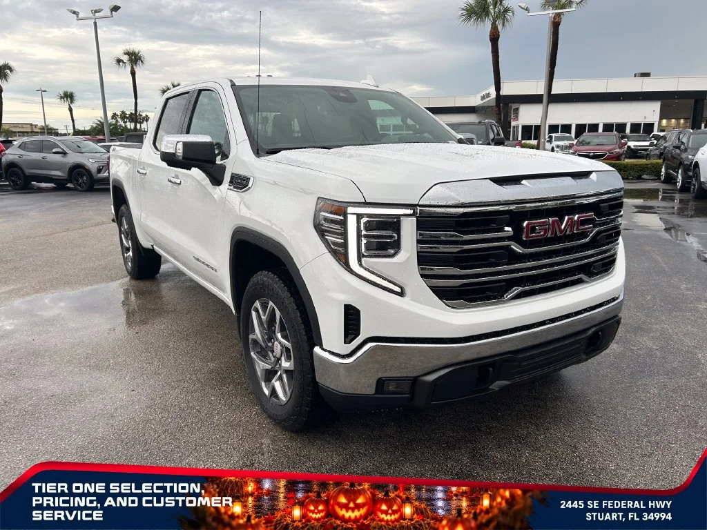 New 2026 Summit White GMC SLT image 3