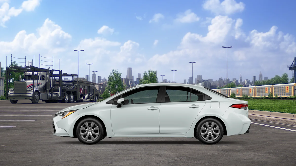 New 2026 Wind Chill Pearl Toyota LE image 4