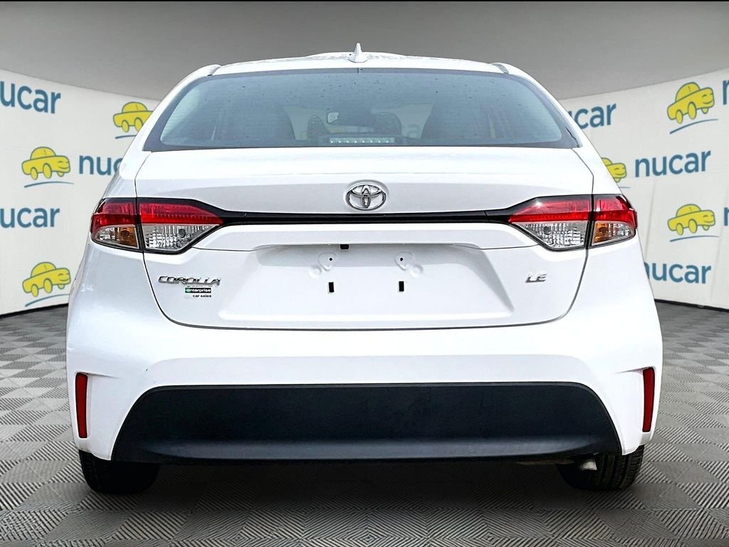 Used 2024 White Toyota LE image 5