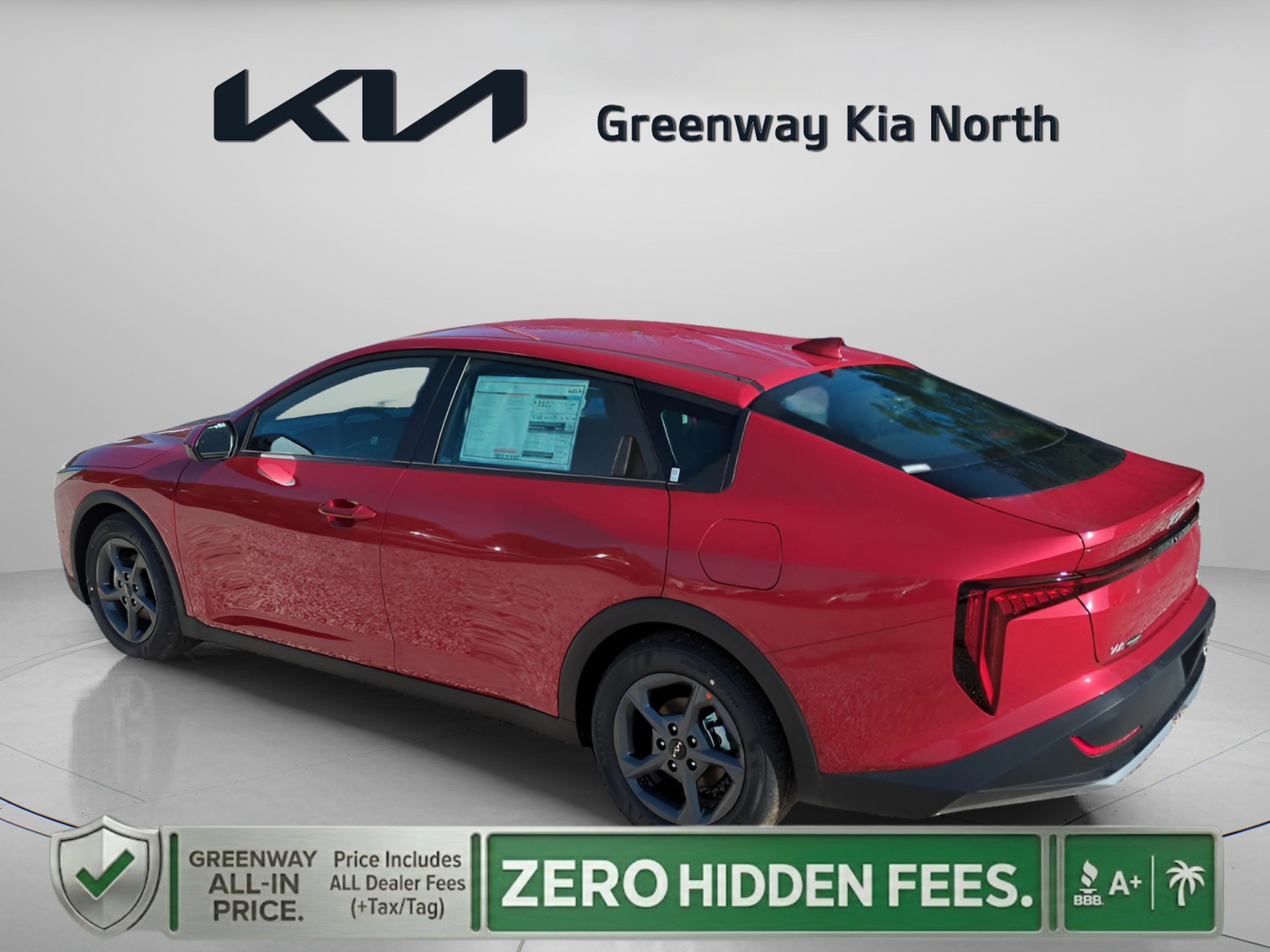 New 2026 Currant Red Kia LXS image 7