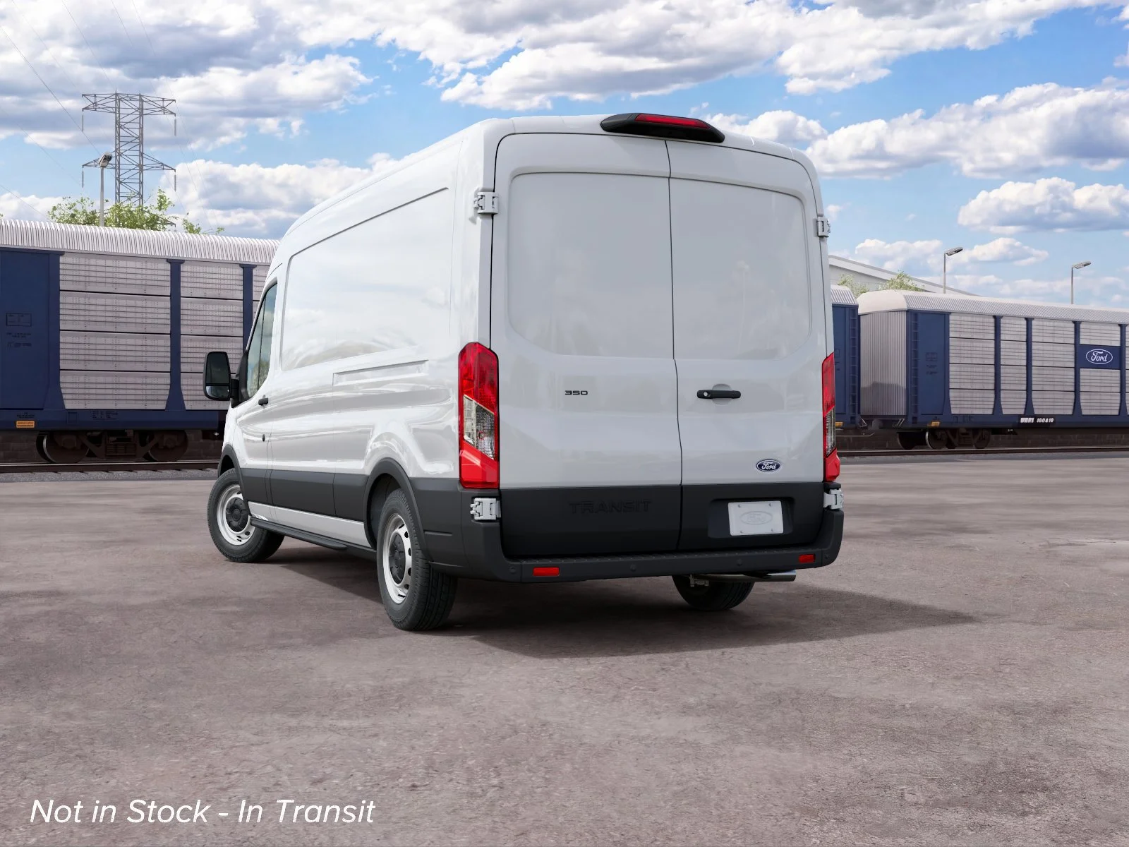 New 2027 Oxford White Ford Cargo Van image 8