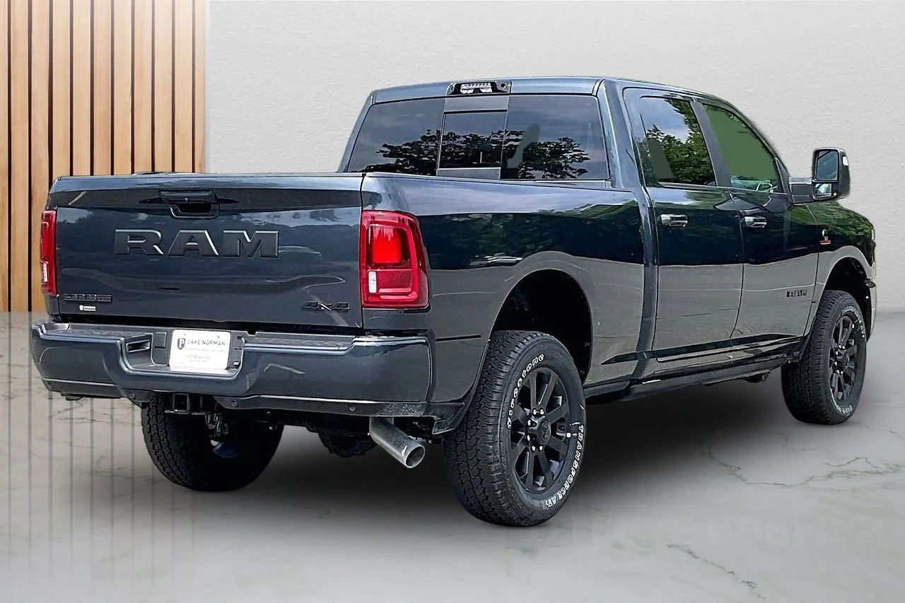 New 2026 Forged Blue Metallic Exterior Paint RAM Laramie image 9