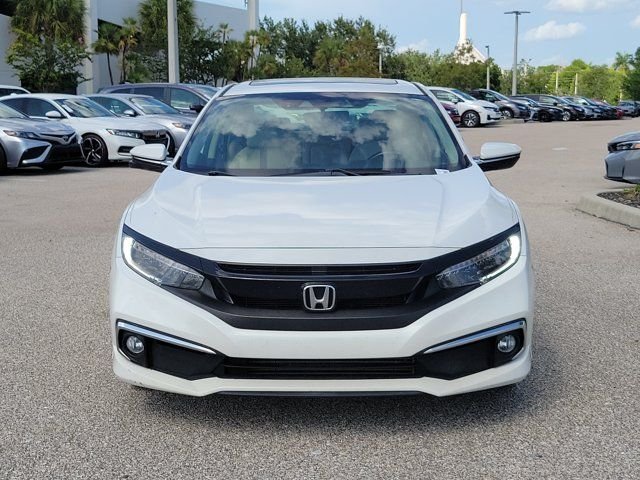Used 2019 Platinum White Pearl Honda Touring image 2