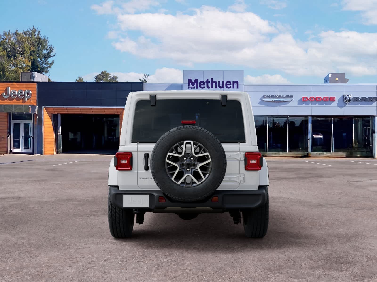 New 2026 Bright White Clearcoat Jeep Sahara image 7