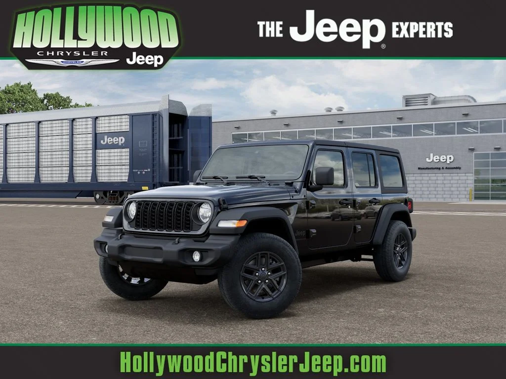 New 2026 Black Clearcoat Jeep Sport image 1