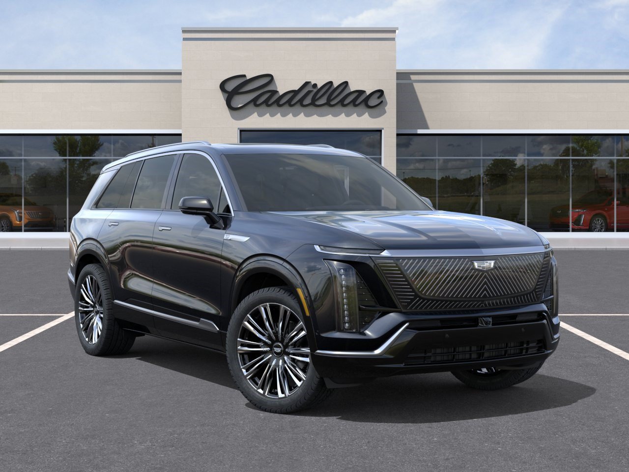 New 2027 Stellar Black Metallic Cadillac Premium Luxury image 7