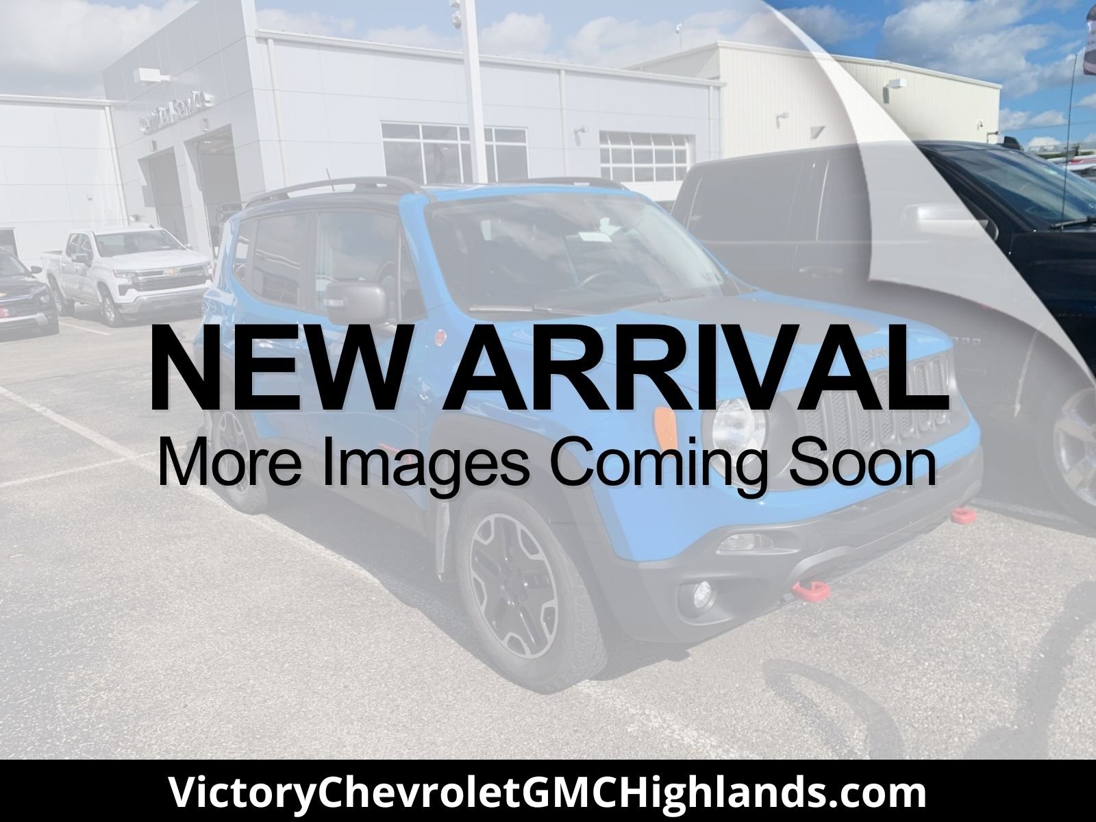 Used 2015 Blue Jeep Trailhawk image 1