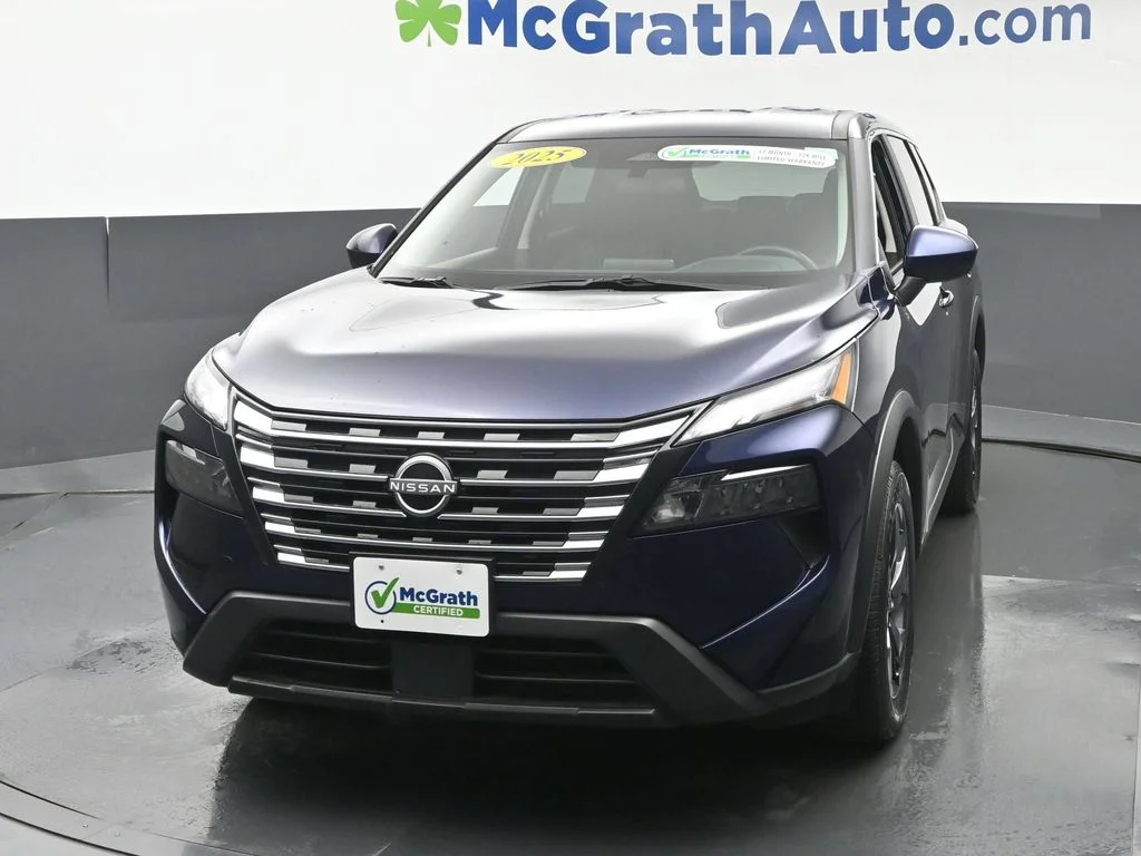 Certified Used 2025 Blue Nissan SV image 21