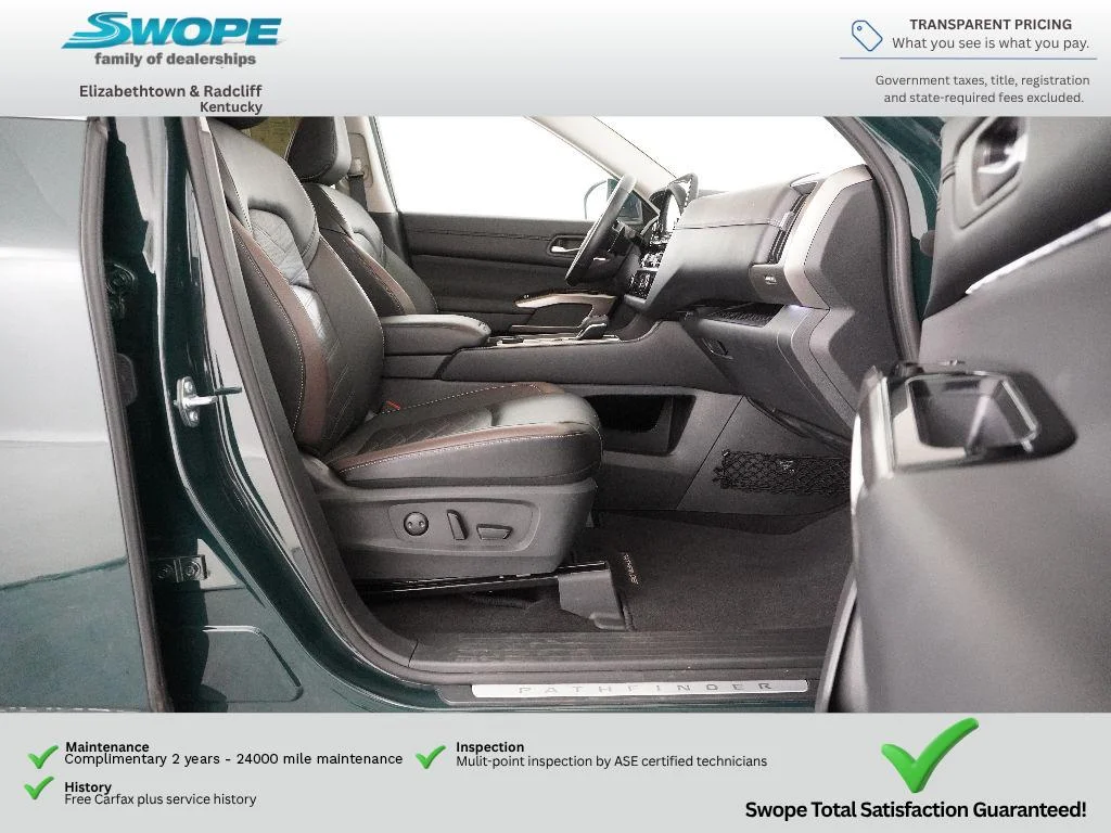 Used 2025 Obsidian Green Pearl Nissan Platinum image 10