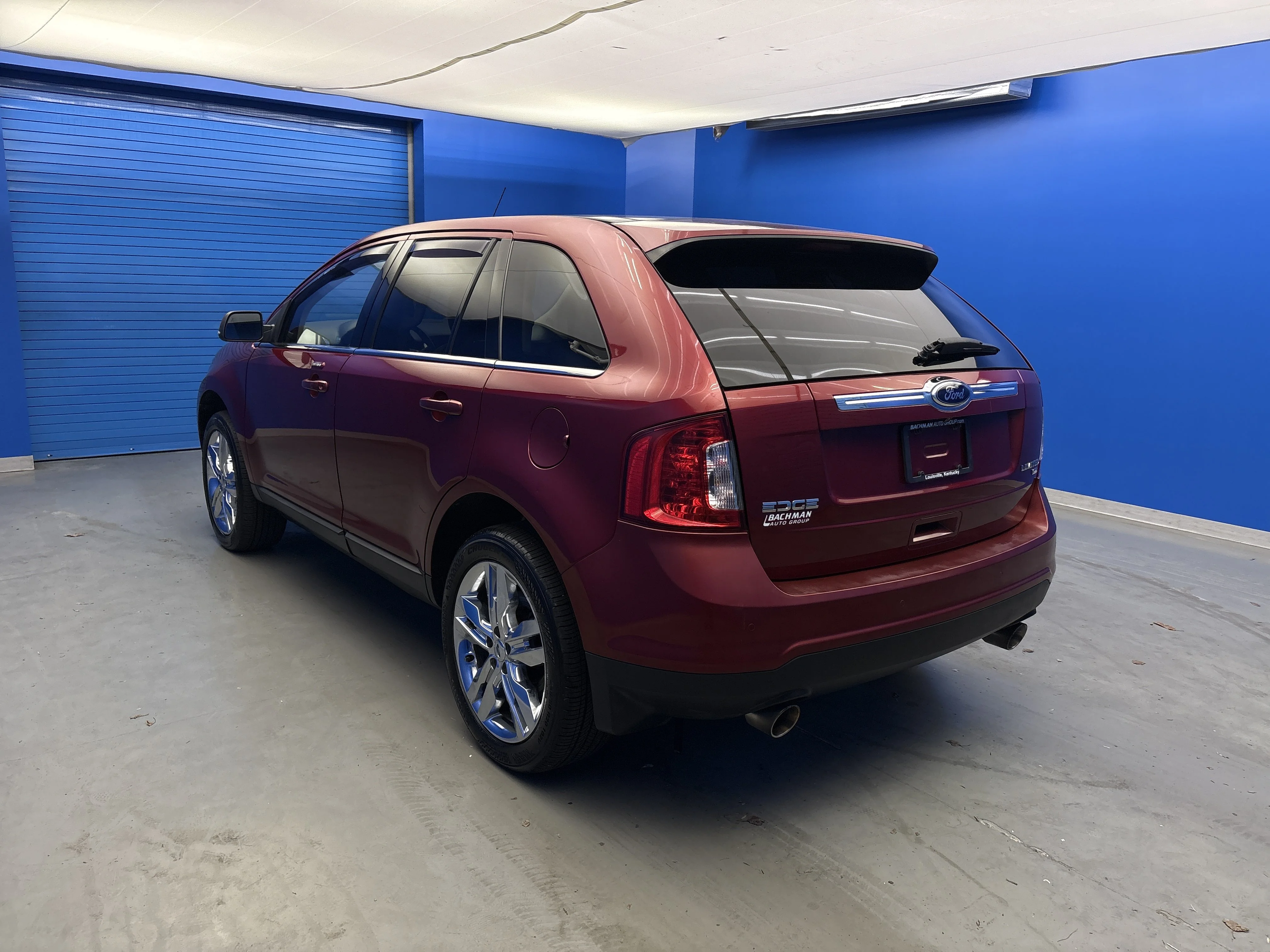 Used 2013 Ruby Red Metallic Ford Limited image 5