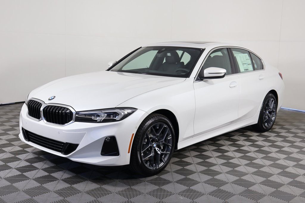 New 2026 Mineral White Metallic BMW 330i xDrive image 1
