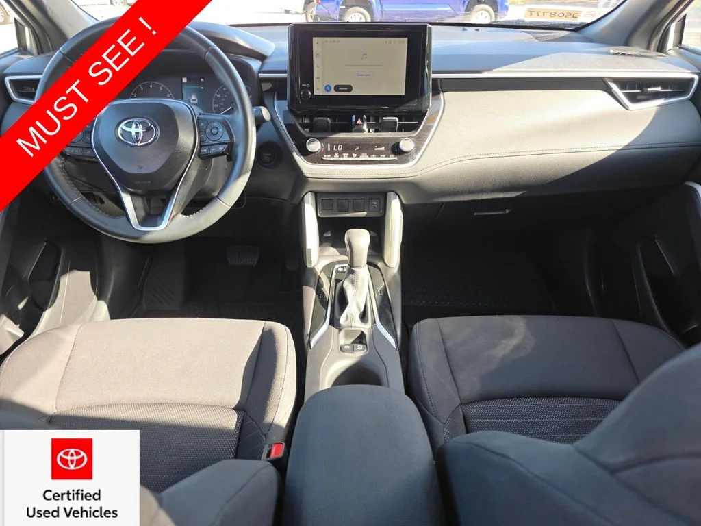 Used 2025 Silver Toyota Hybrid SE image 5