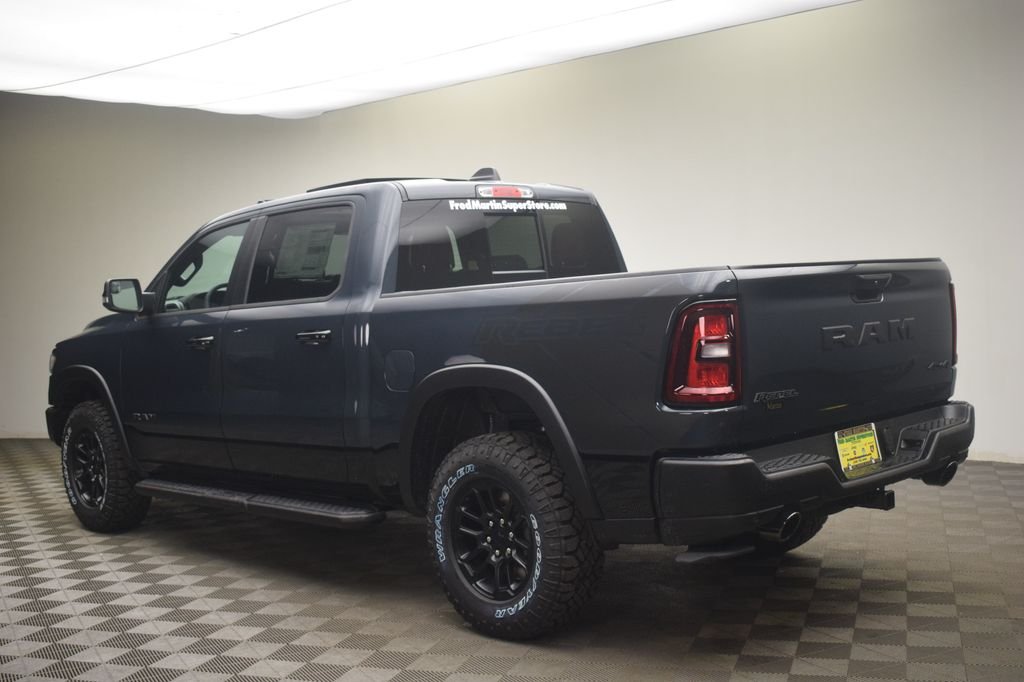New 2026 Forged Blue Metallic Exterior Paint RAM Rebel image 17