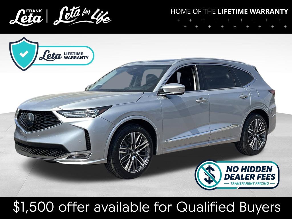 New 2026 Solar Silver Metallic Acura w/Advance Package image 1