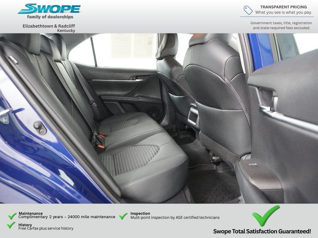 Used 2023 Reservoir Blue Toyota SE Nightshade image 9