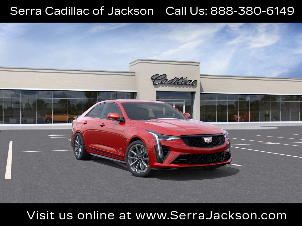 New 2026 Radiant Red Tintcoat Cadillac V-Series Blackwing image 1