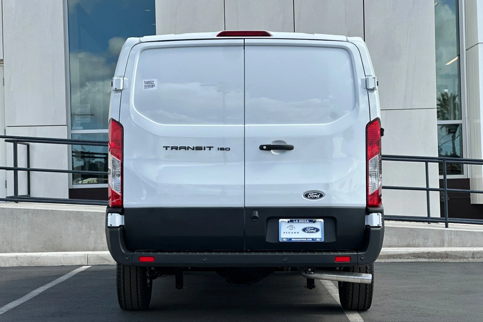 New 2026 Oxford White Ford Cargo Van image 4