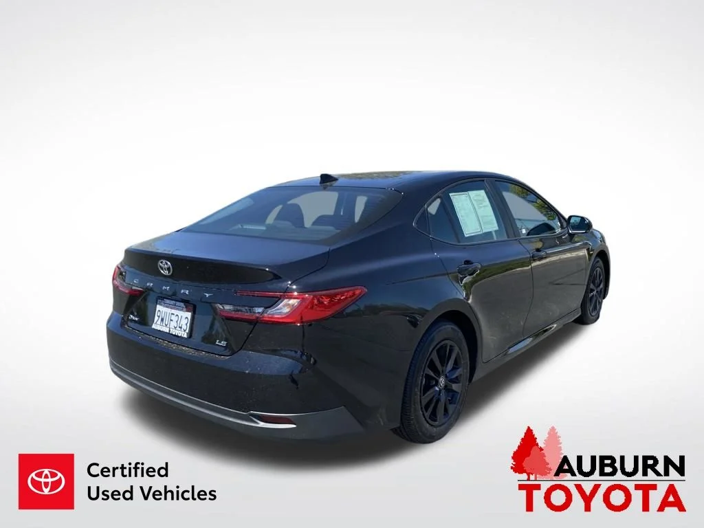 Certified Used 2026 Midnight Black Metallic Toyota LE image 8