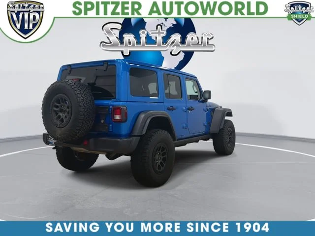 Used 2022 Blue Pearl Jeep Unlimited High Tide image 10