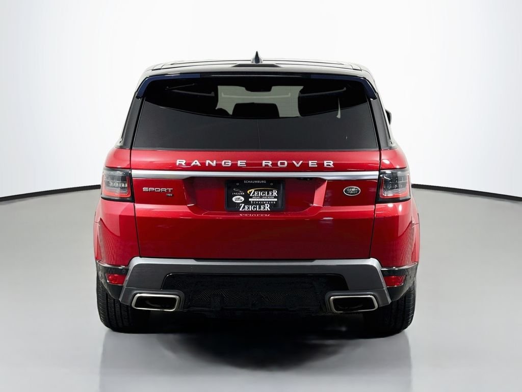 Used 2020 Firenze Red Metallic Land Rover HSE image 6