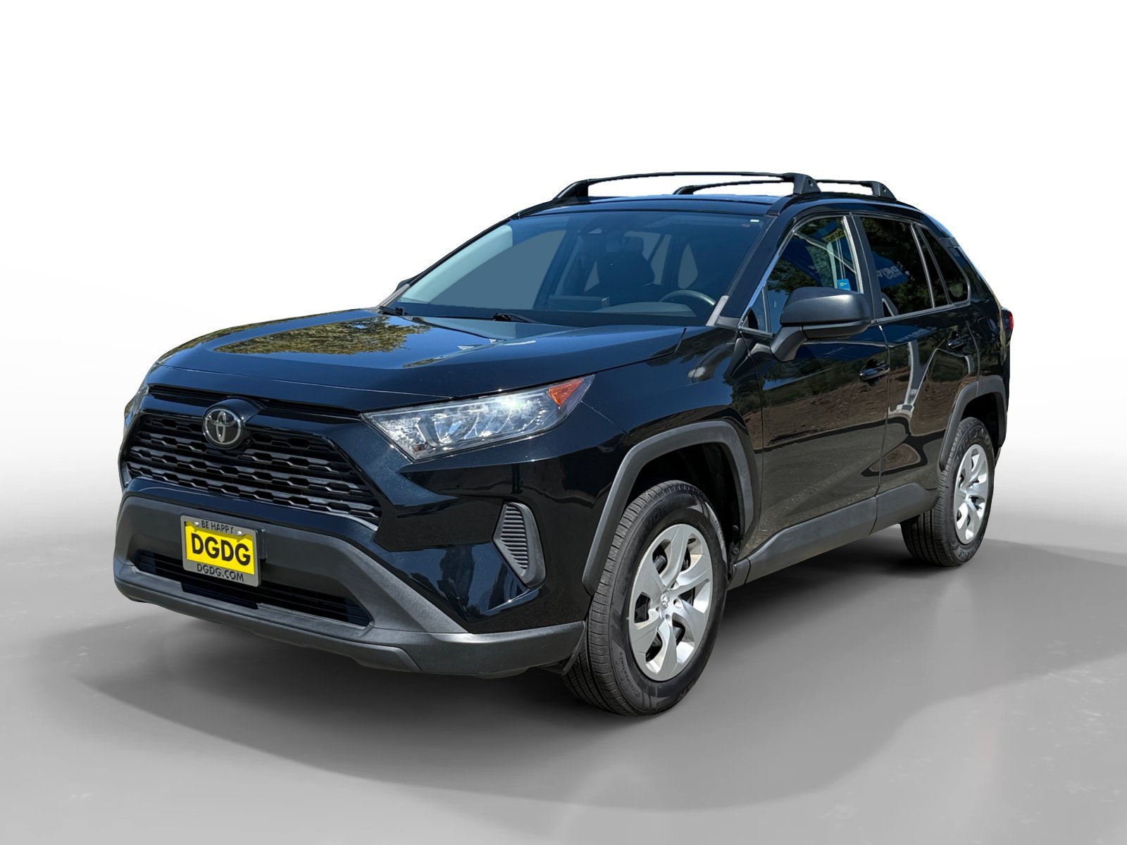 Used 2019 Midnight Black Metallic Toyota LE image 1
