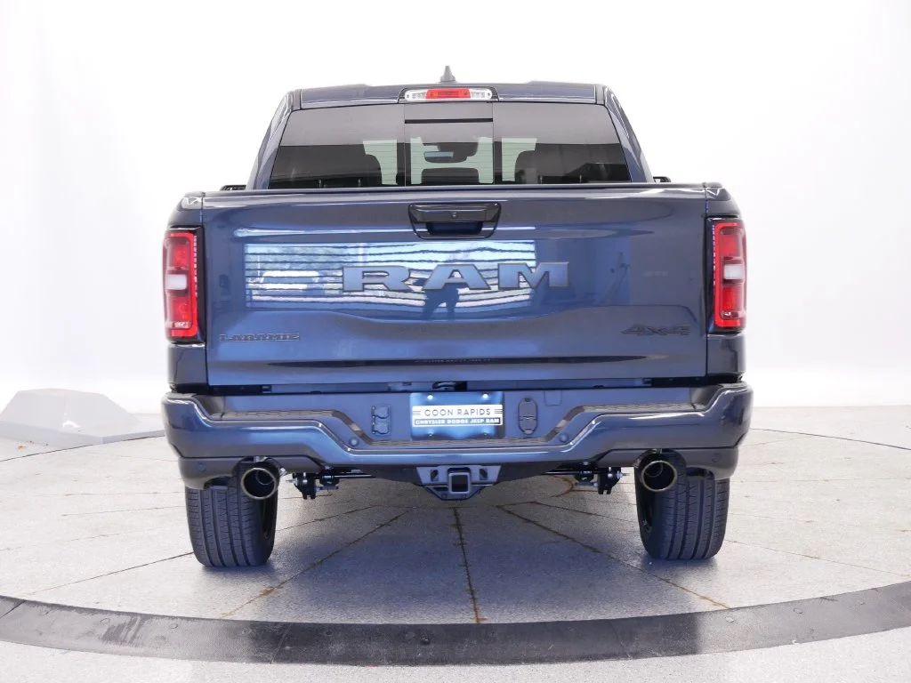 New 2027 Forged Blue Metallic Exterior Paint Ram Laramie image 4