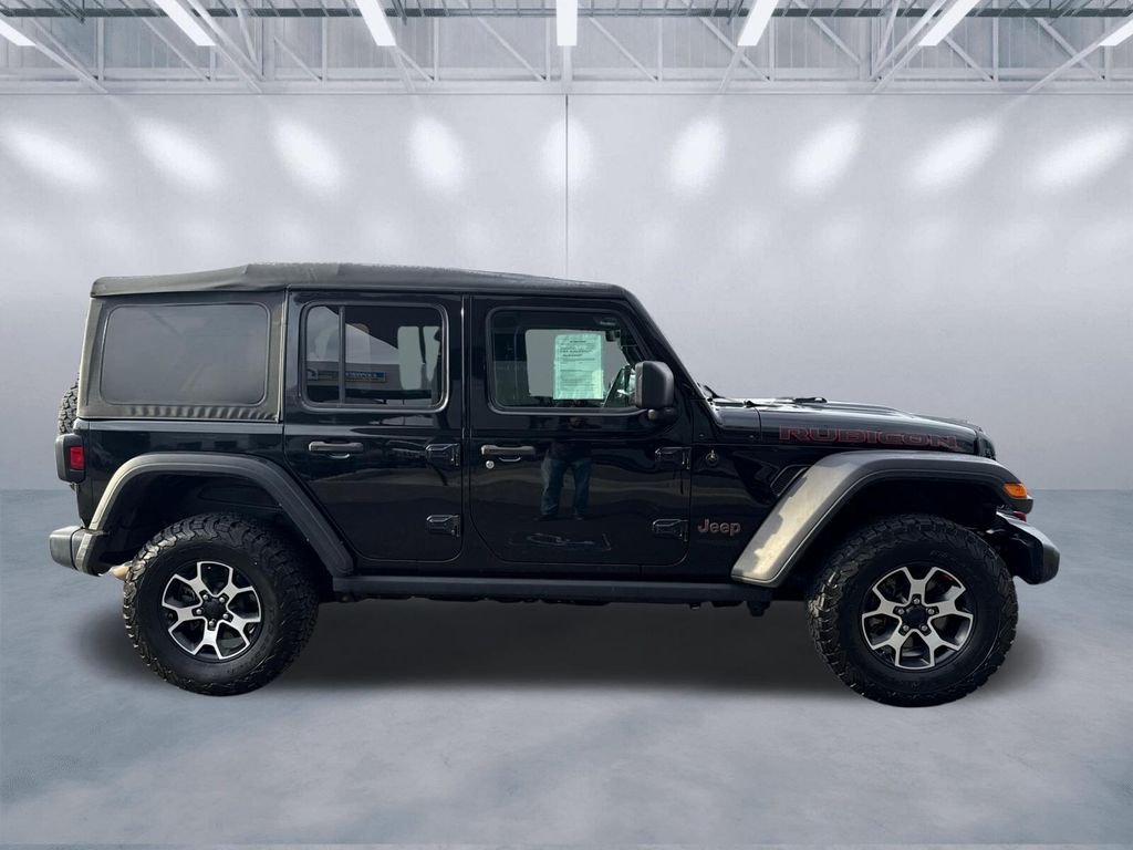 Used 2022 Black Jeep Unlimited Rubicon image 3