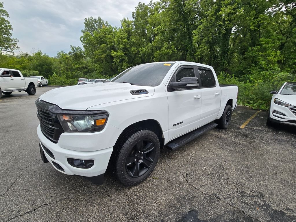 Used 2021 RAM Ram 1500 Pickup Big Horn/Lone Star with VIN 1C6SRFFT6MN555909 for sale in Kansas City