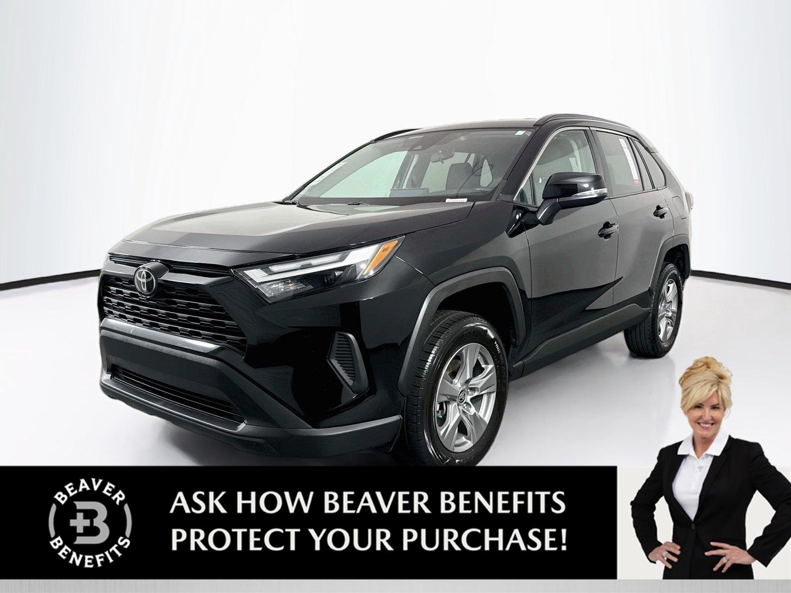 Certified Used 2024 Midnight Black Metallic Toyota XLE image 1